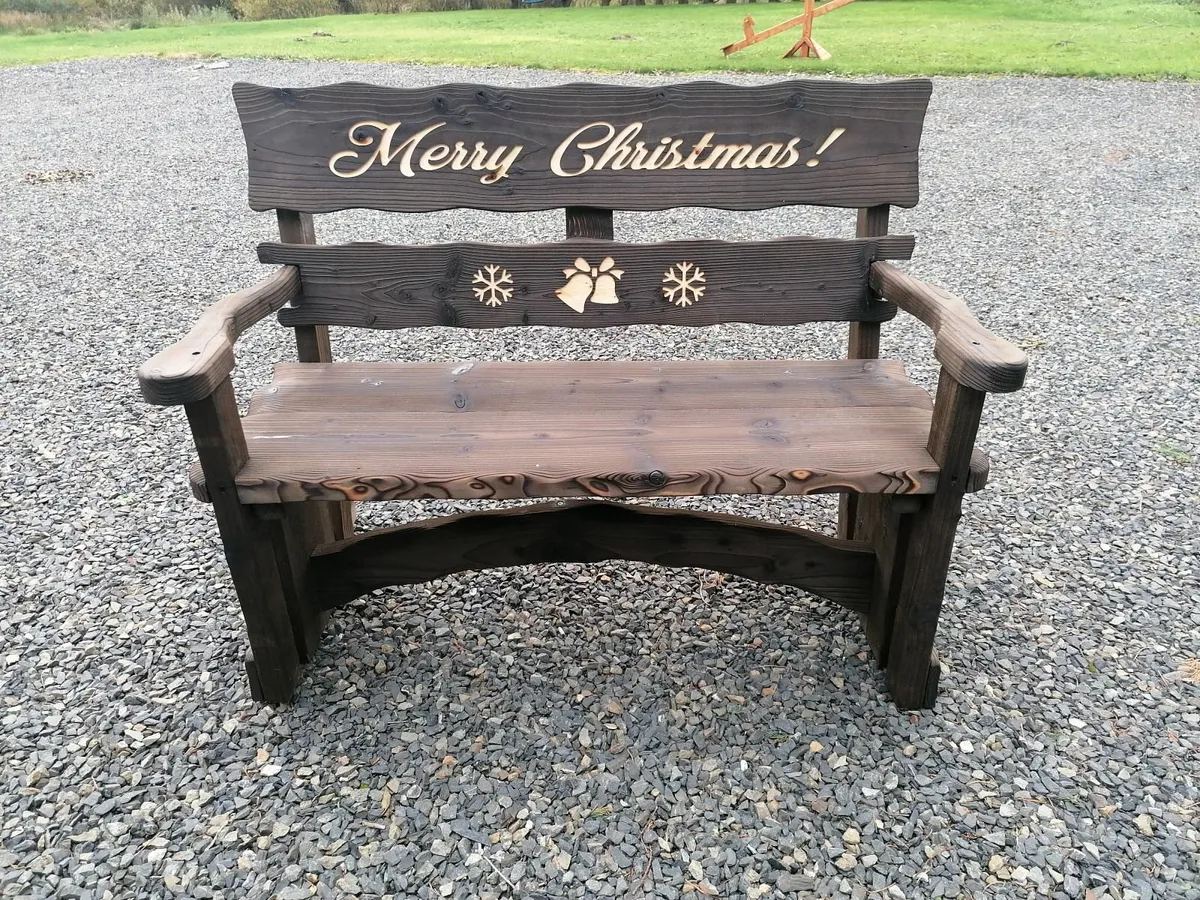 Best Christmas gift idea Personalised bench - Image 1