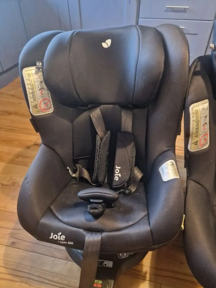2x Joie i-Spin 360 Car Seats - Image 4