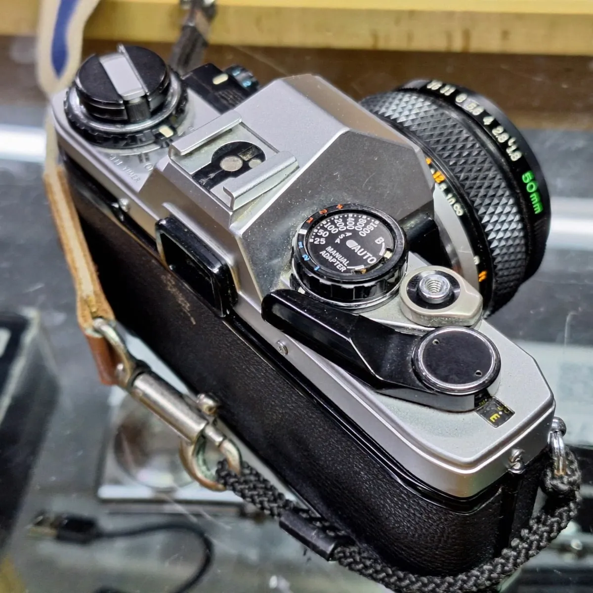 Olympus OM10 OM-System Auto-S 50mm Lens 35mm Film - Image 4