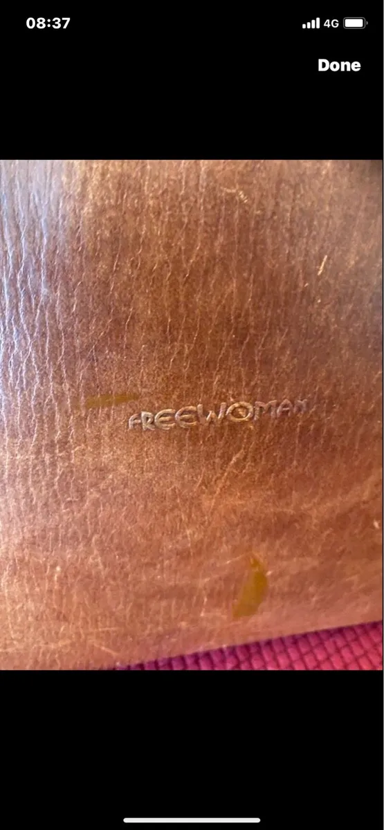 FREEWOMAN Leather Laptop/ Shoulder Bag - Image 2