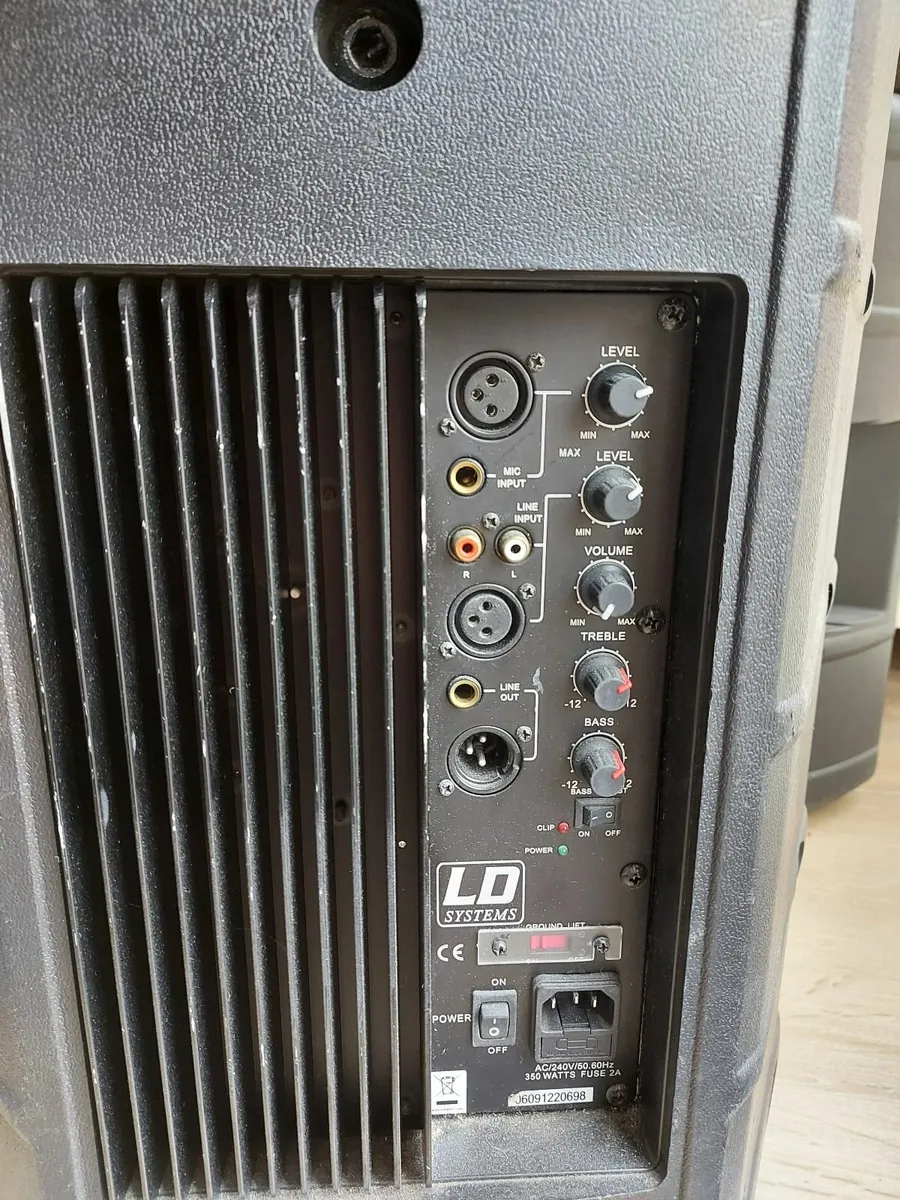 LD System Active Speakers 350 Watt  Rms Each - Image 2