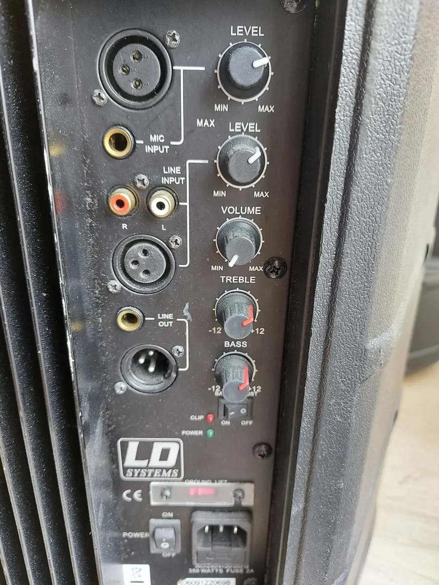 LD System Active Speakers 350 Watt  Rms Each - Image 3