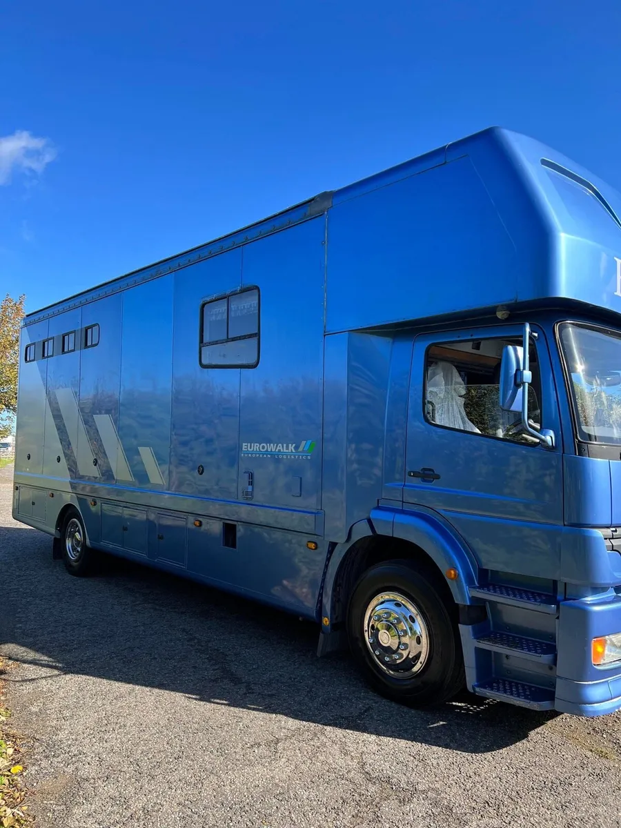 Mercedes horse lorry - Image 1