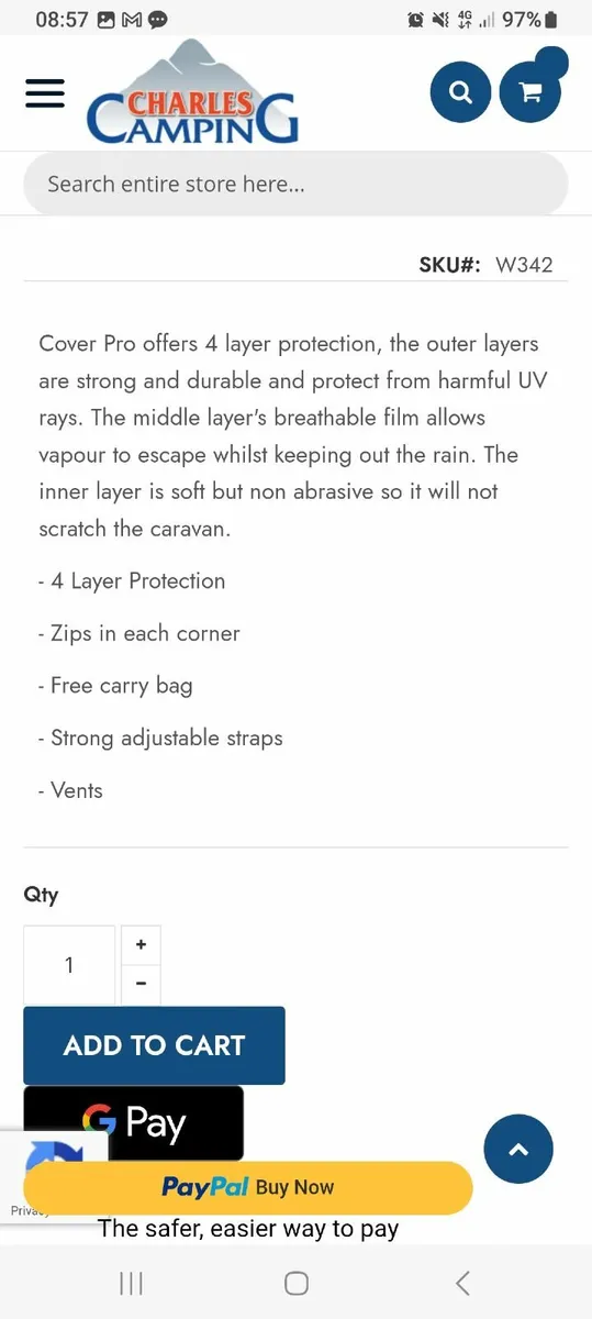 Caravan cover - Image 3