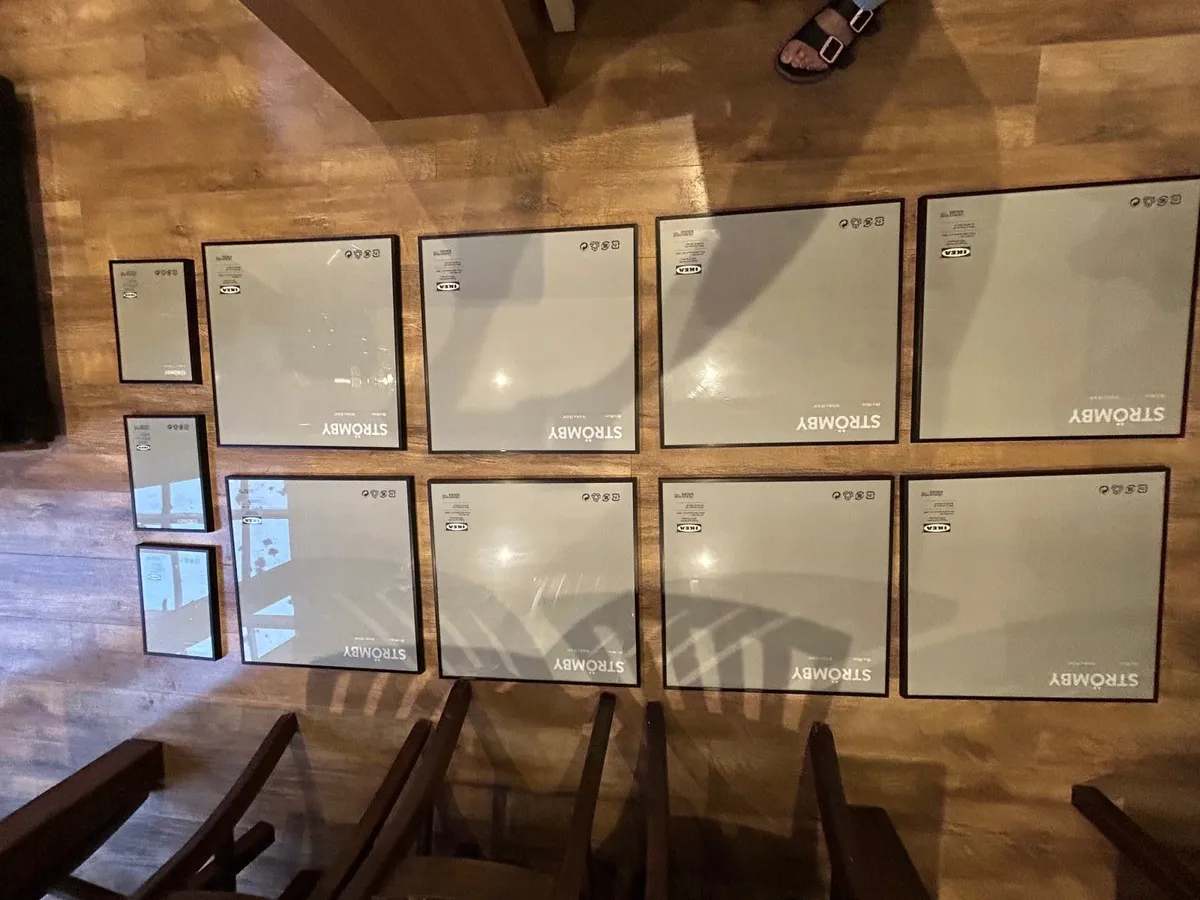 Set of 11 Stromby picture frames (Ikea) - Image 1