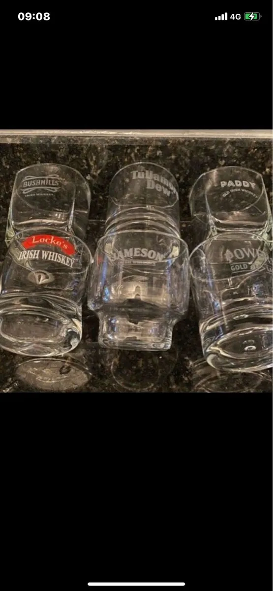 Irish Whiskies Glasses Collection - Image 1