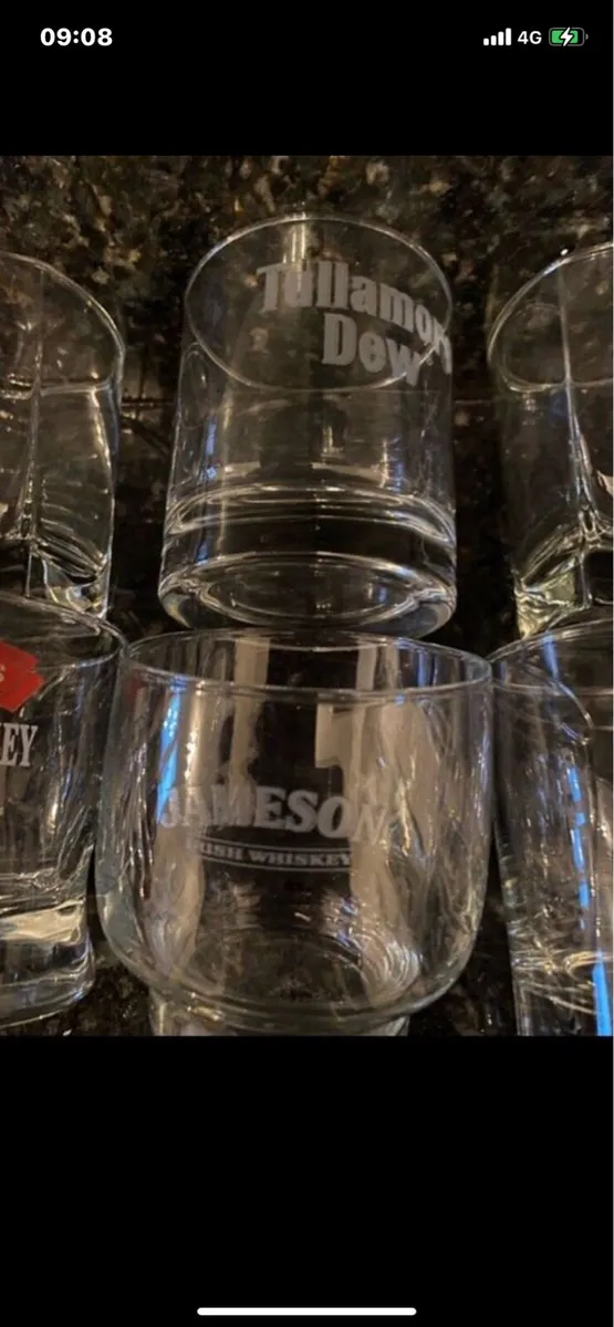 Irish Whiskies Glasses Collection - Image 3