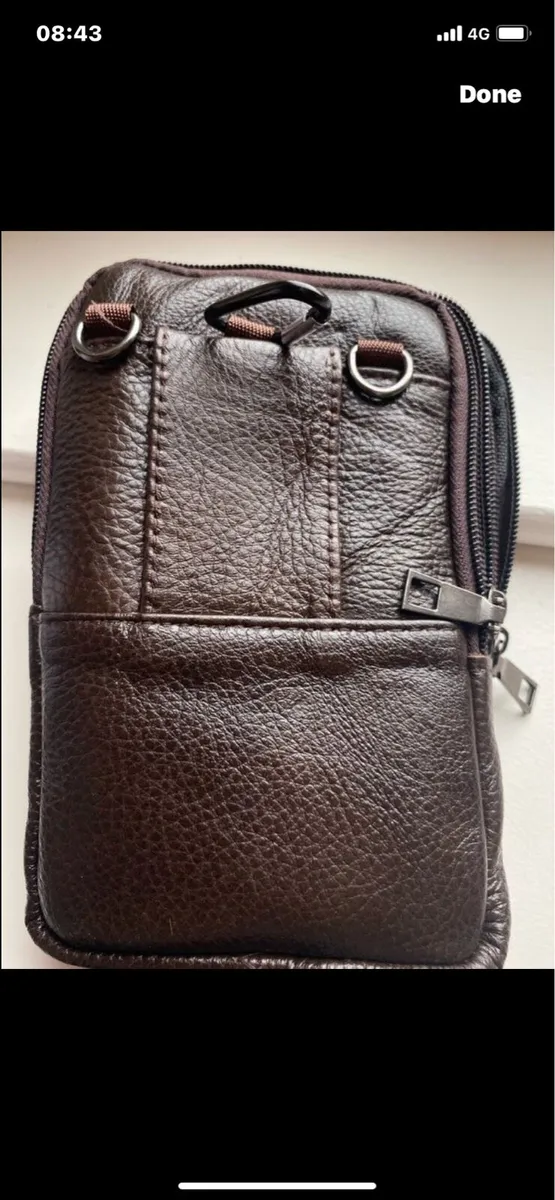 New Leather Shoulder / Waist Bag - Image 4