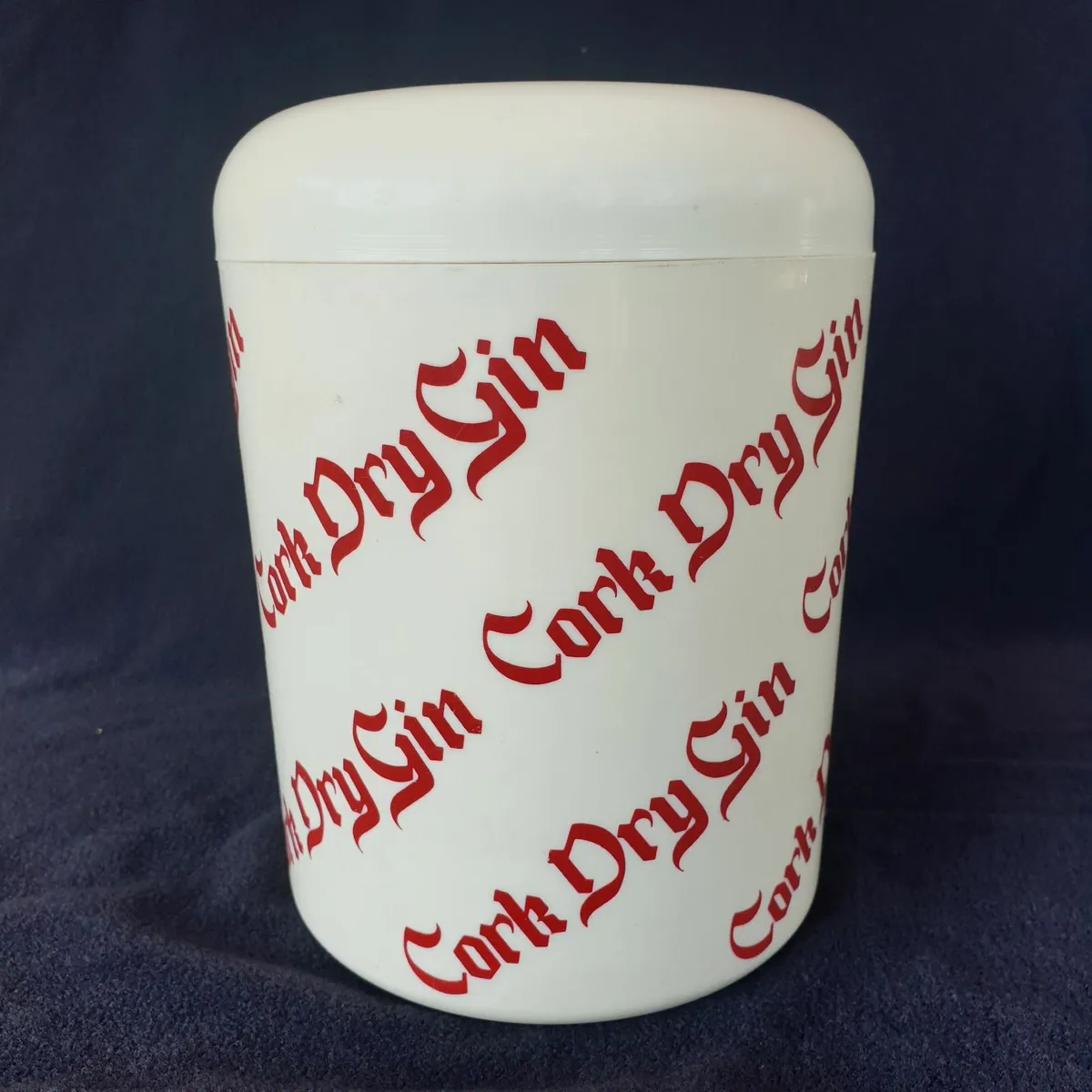 Vintage Cork Dry Gin ice bucket - Image 1