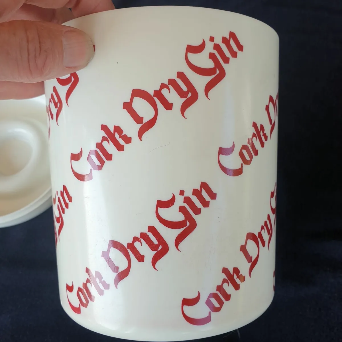 Vintage Cork Dry Gin ice bucket - Image 4