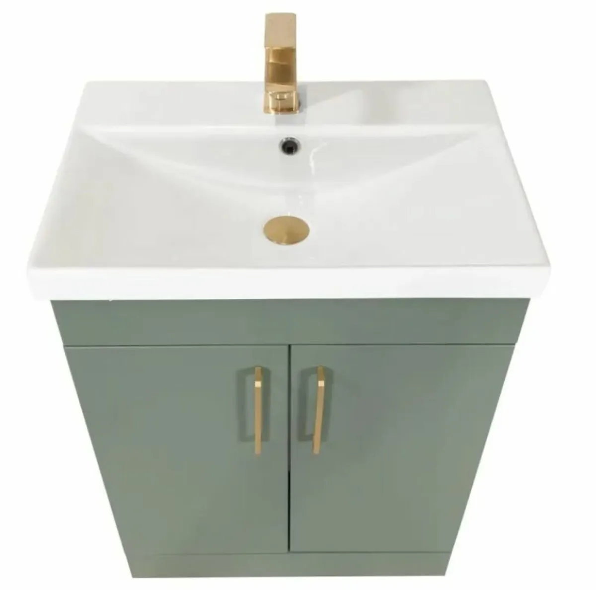 Hayden 600mm 2 Door Vanity Unit & Basin - Image 2