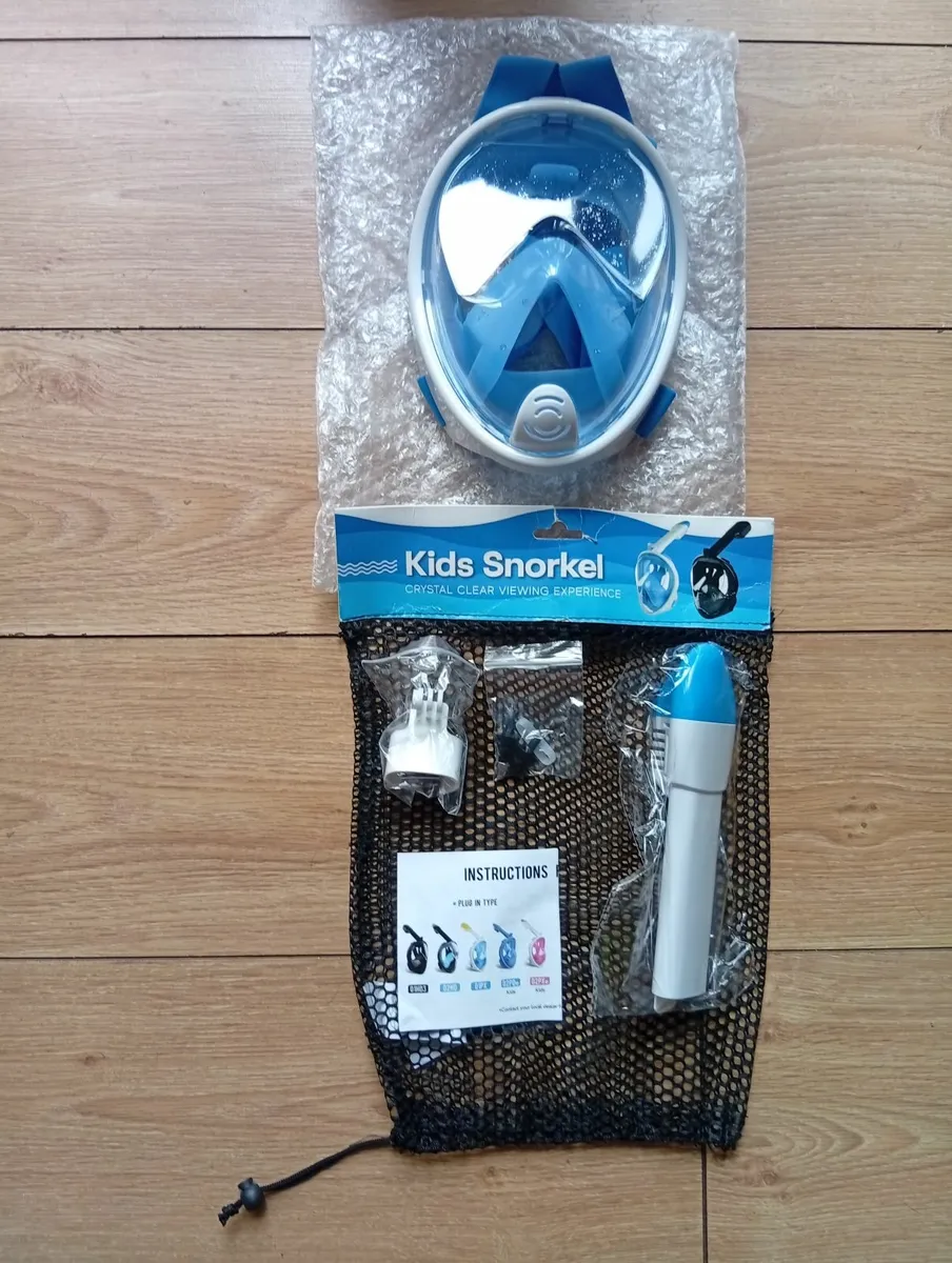 Brand New Quality Anti-Fog Snorkel mask - Image 3