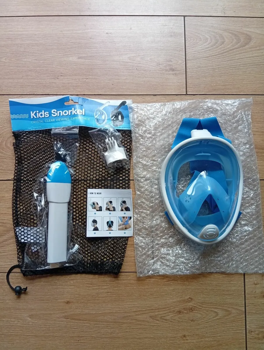 Brand New Quality Anti-Fog Snorkel mask - Image 1