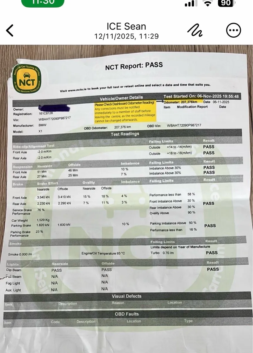 BMW X1 Sdrive NCT TO Nov 2027 - Image 3