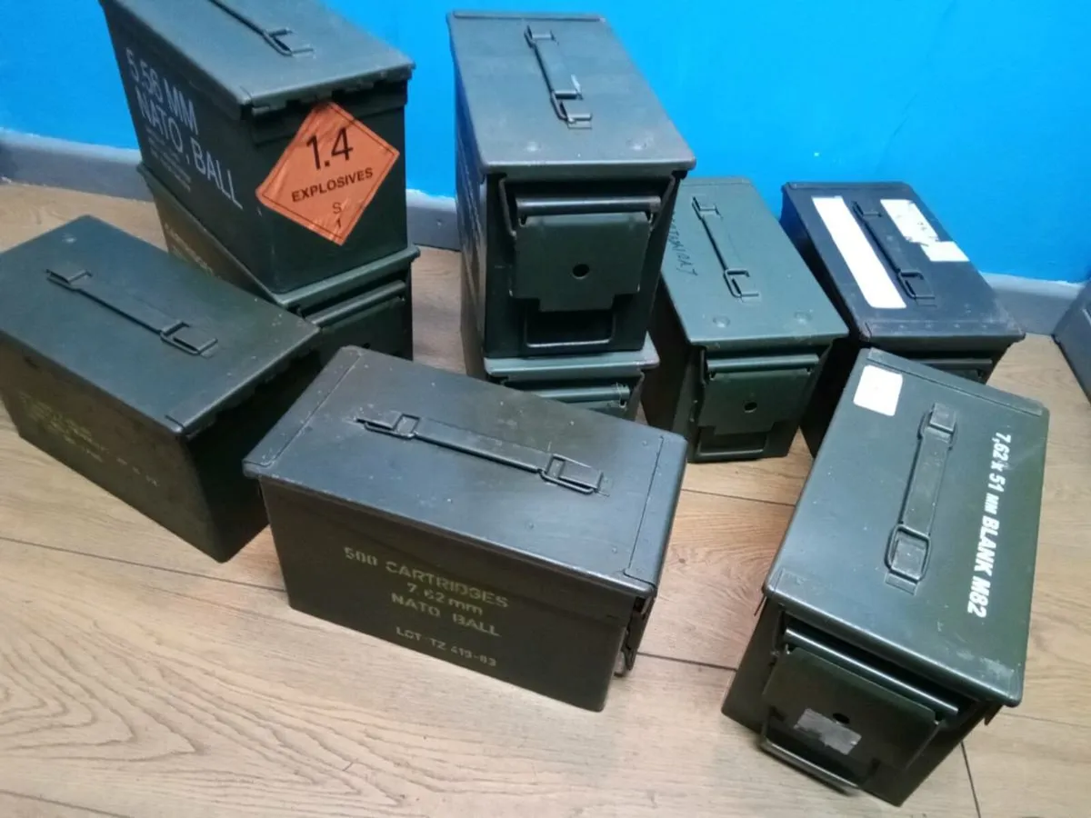 Military Ammunition Boxes - Image 3
