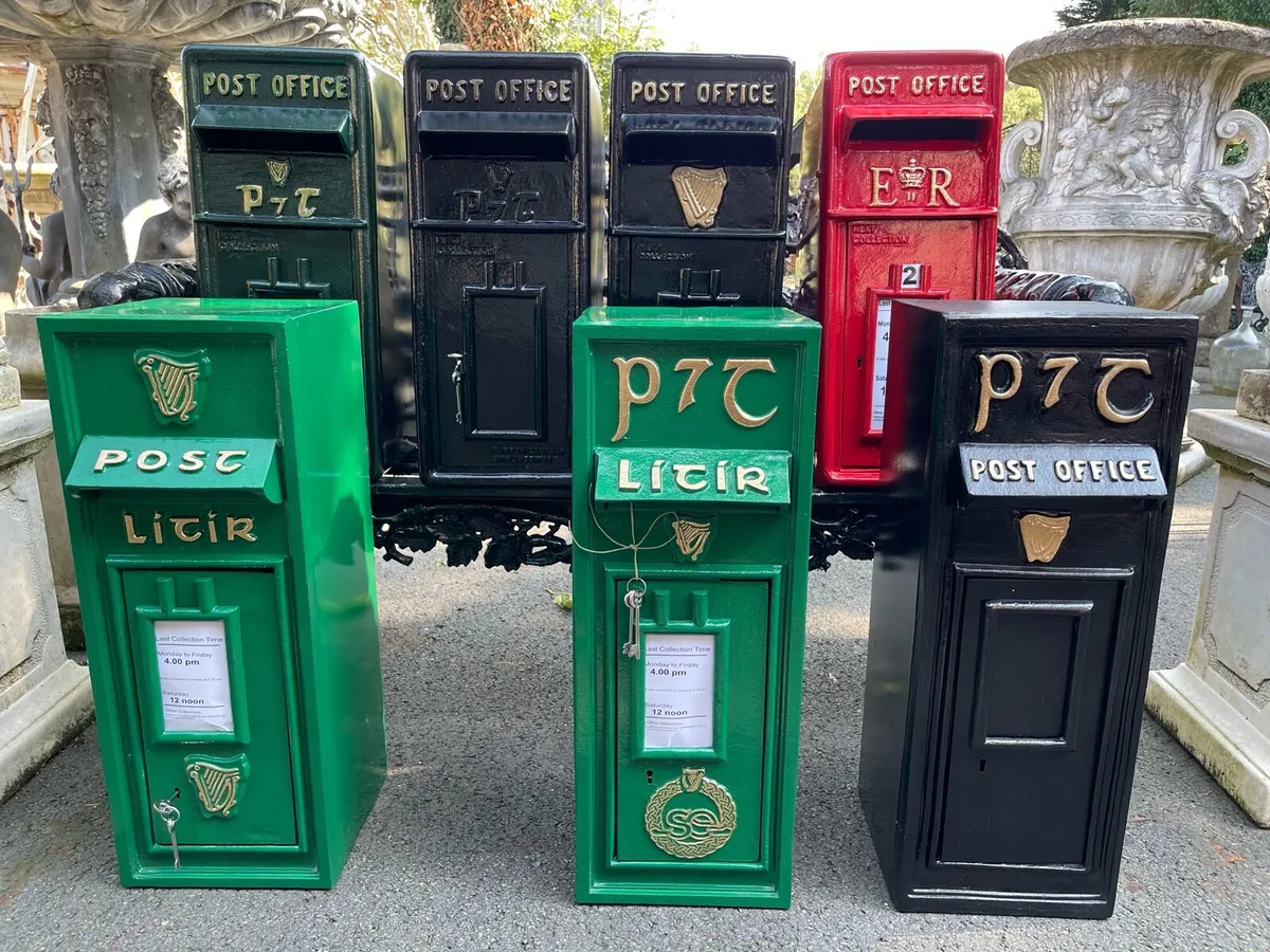 Post box building into wall. - Image 3