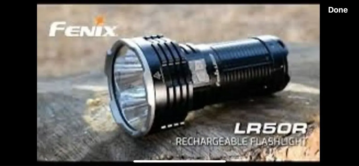 Fenix LR50R flashlight - Image 1