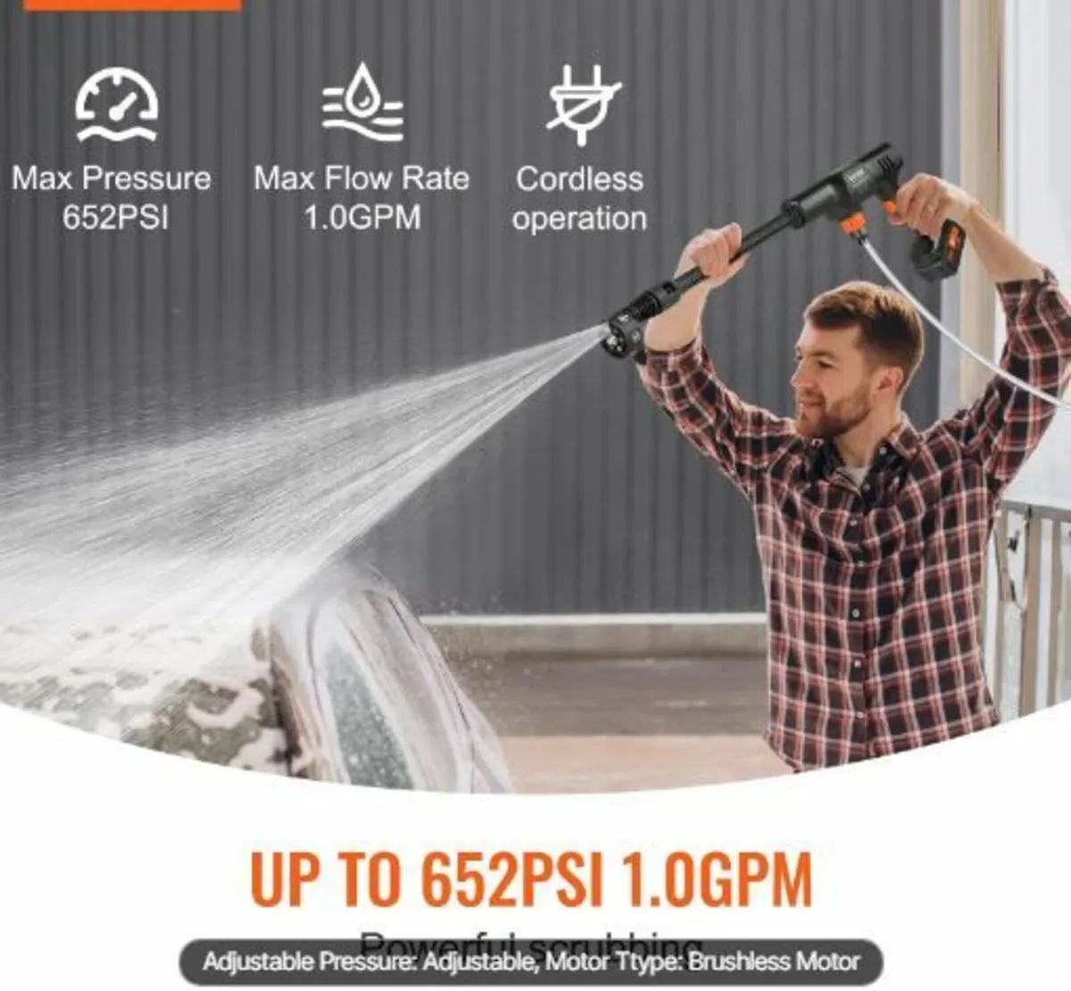 Cordless Pressure Washer - Image 2