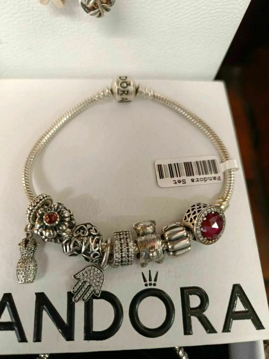 Pandora Bracelet with Charms - Image 2