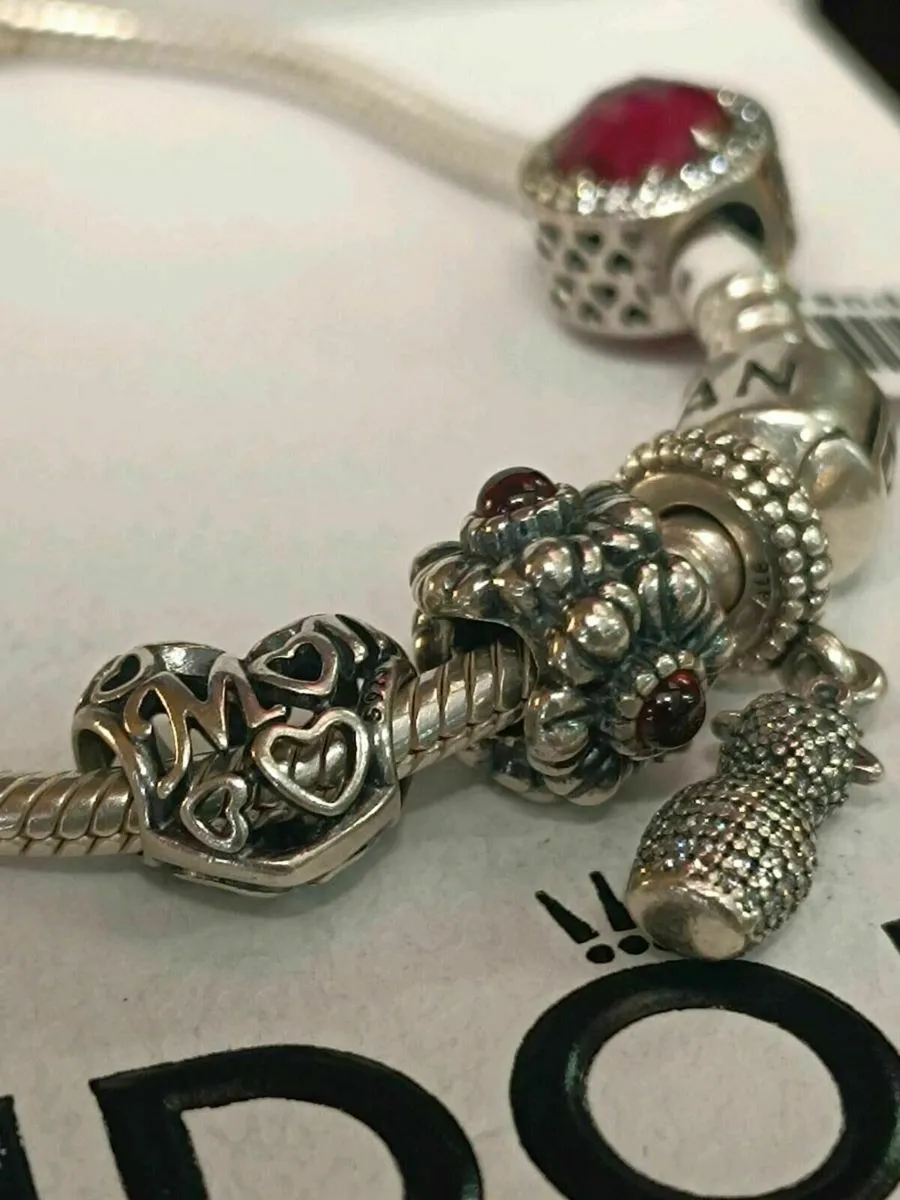 Pandora Bracelet with Charms - Image 4