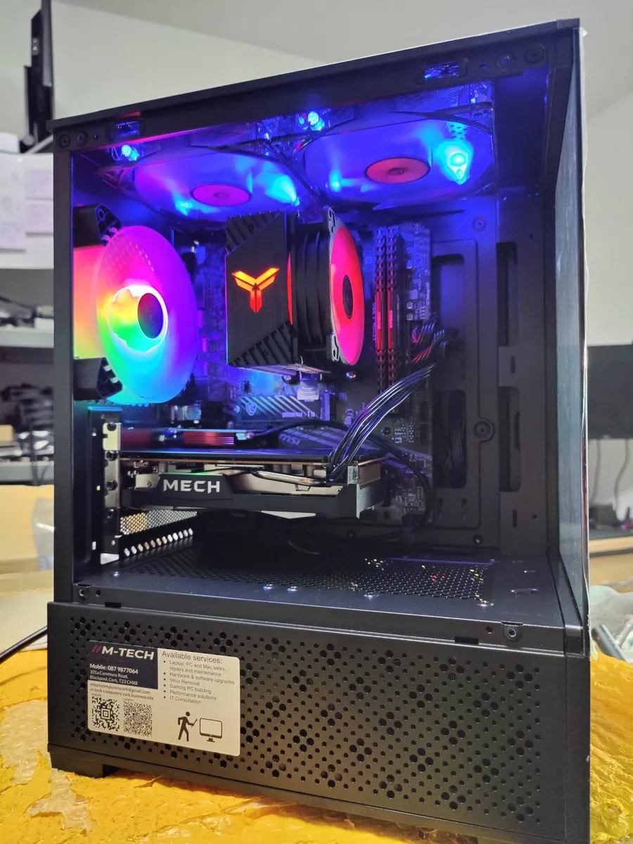 Custom Built Gaming PC Ryzen 5/16GB/1TB SSD/Radeon - Image 2