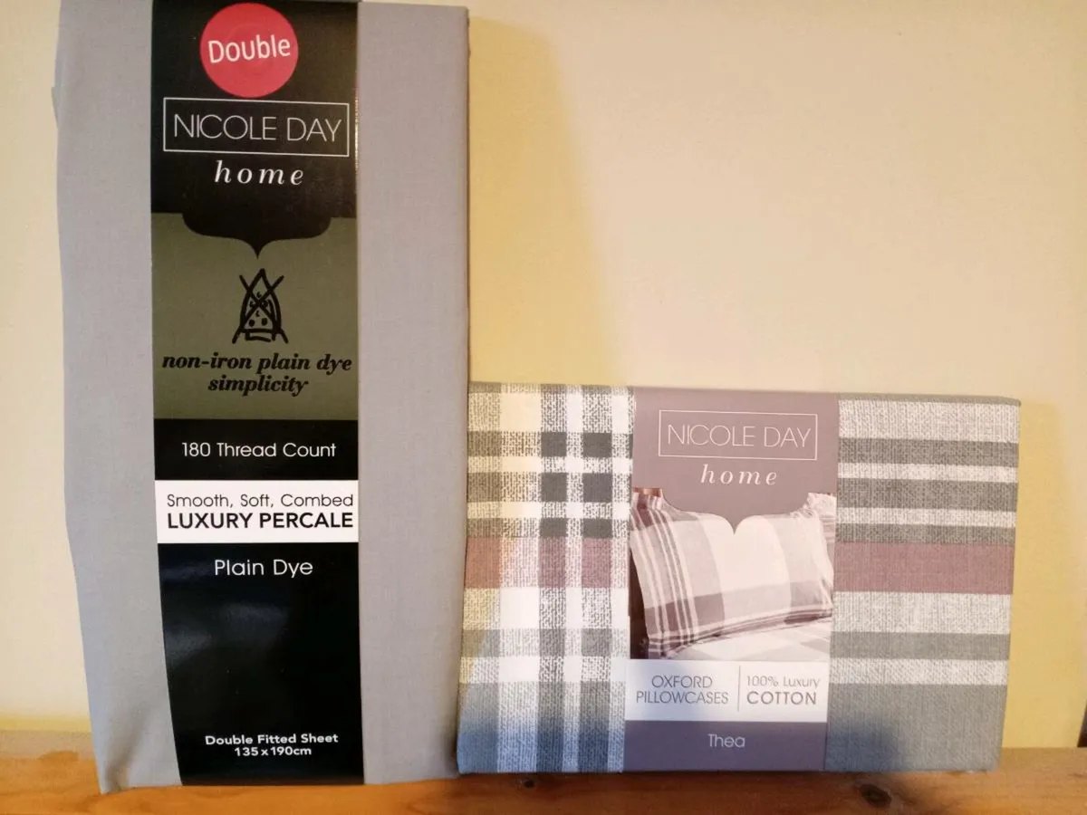 Bed sheets and Pillowcases - Image 1