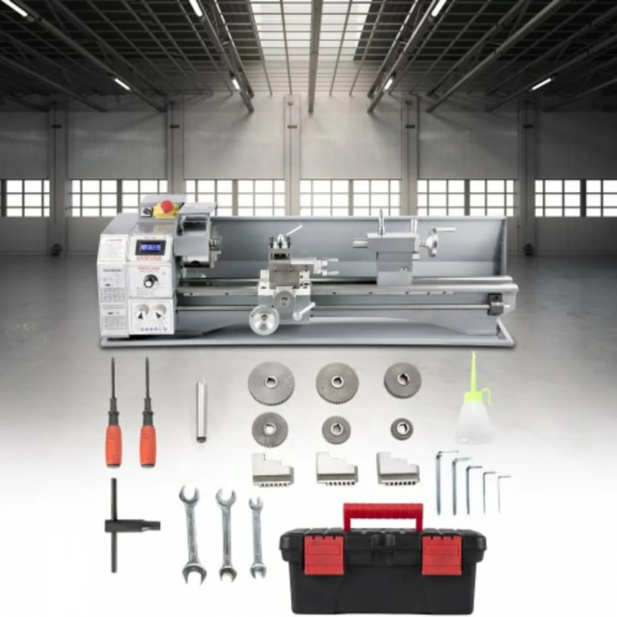 Mini Metal Lathe 750W Variable Speed Metal Lathe 5 - Image 2