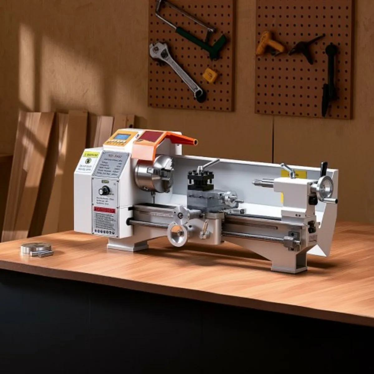 Lathe Machine, 220 x 450 mm(8.7 x 18 in), Precisio - Image 2