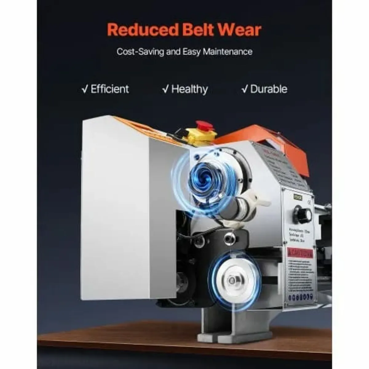 Lathe Machine, 220 x 450 mm(8.7 x 18 in), Precisio - Image 4