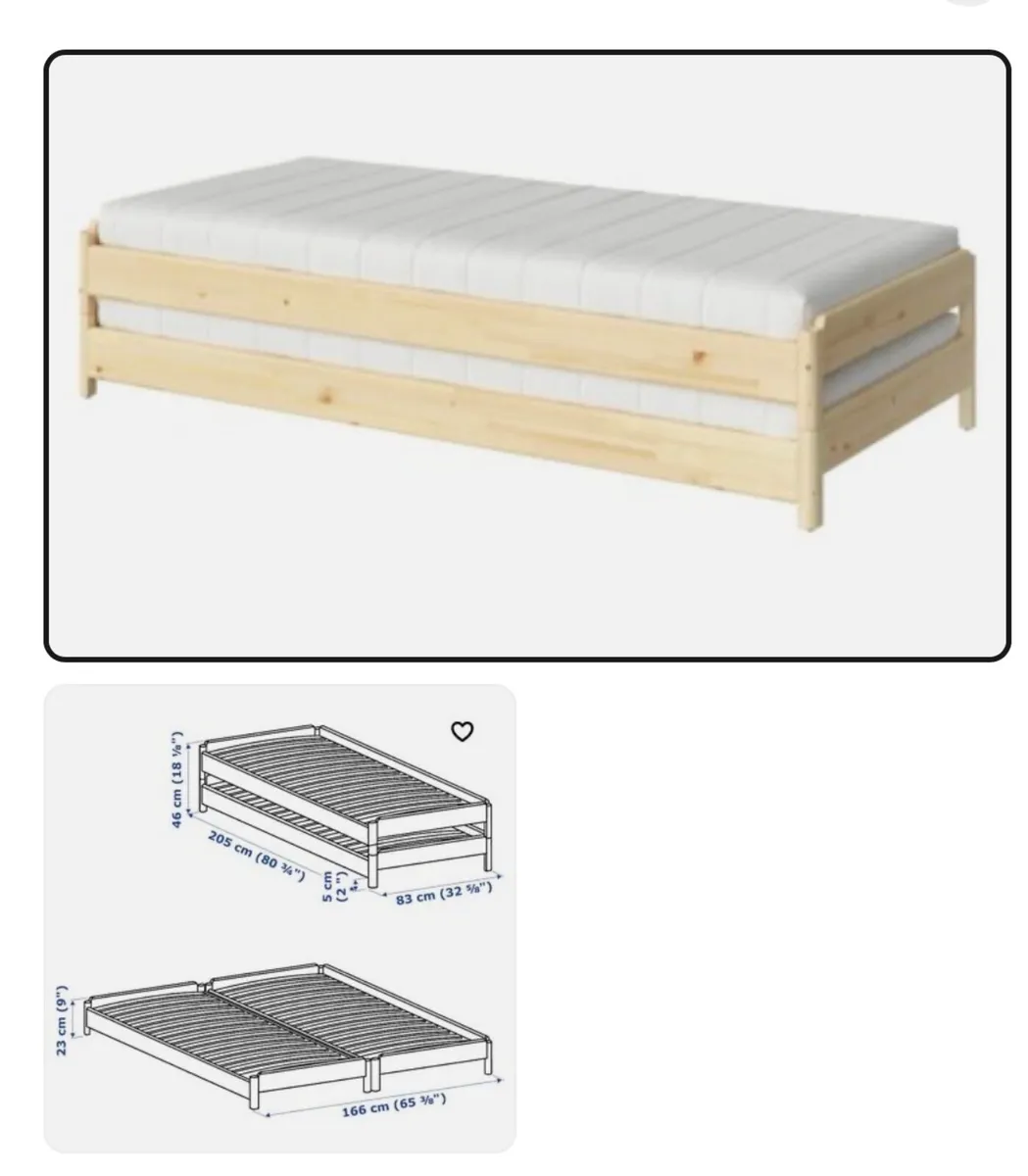 IKEA stackable bed - Image 3