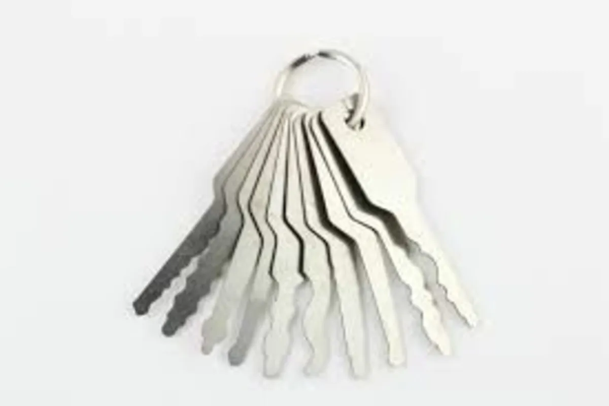 DIY Emergency Door Entry Hobby Key (Jiggler Keys). - Image 1