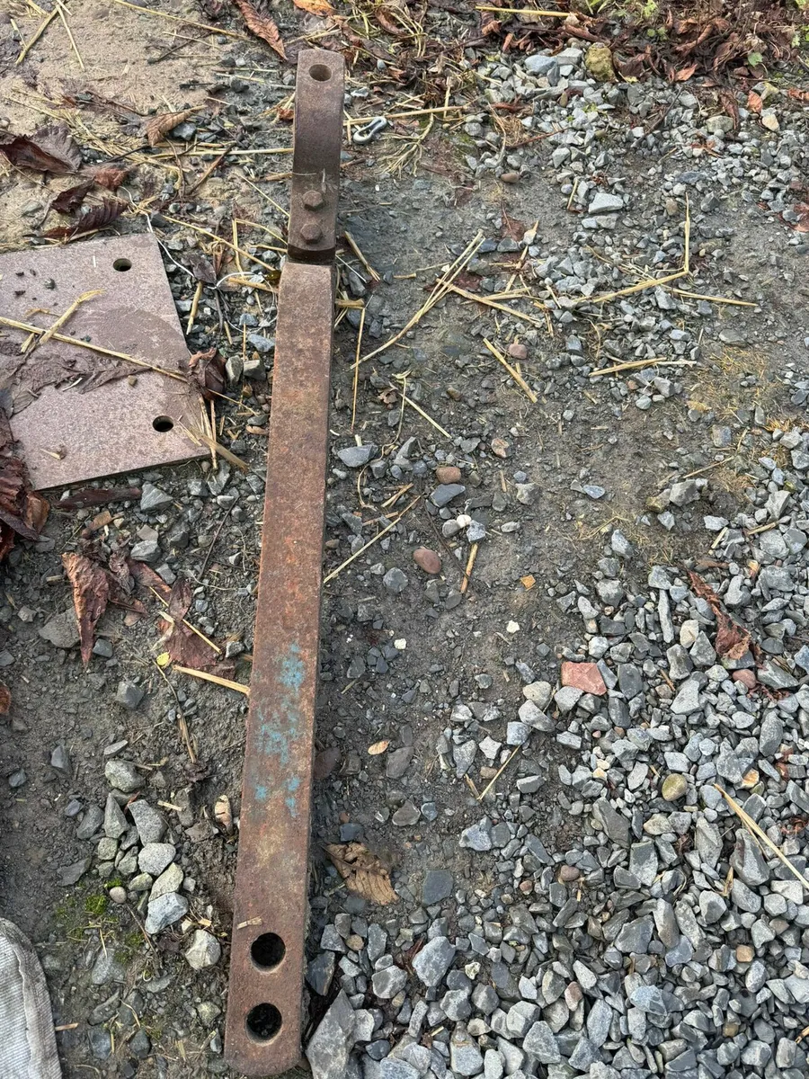 Antique cabinet, pool table,trailer ram - Image 3