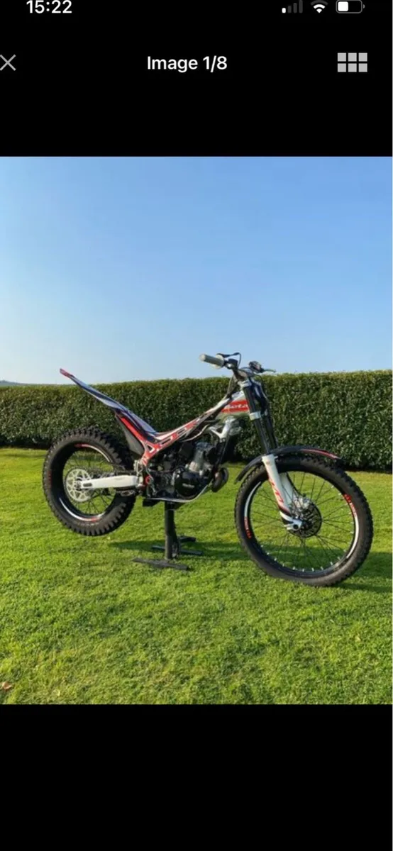 Beta 250 trials bike