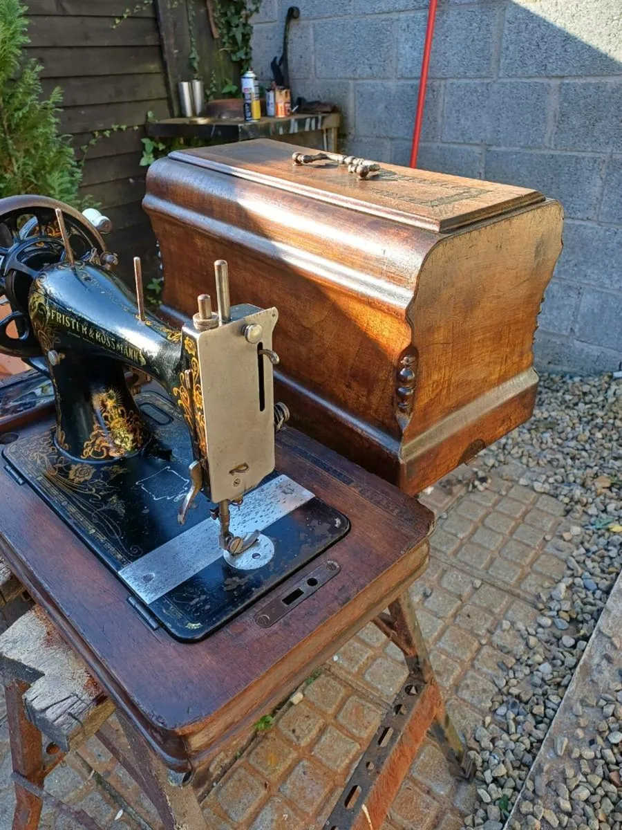 Antique Frister & Rossman Sewing Machine - Image 2