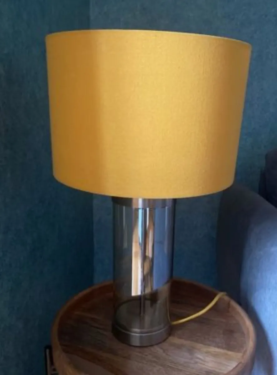 Lamp - Satin Nickel/Ochre- Woodies - Image 2