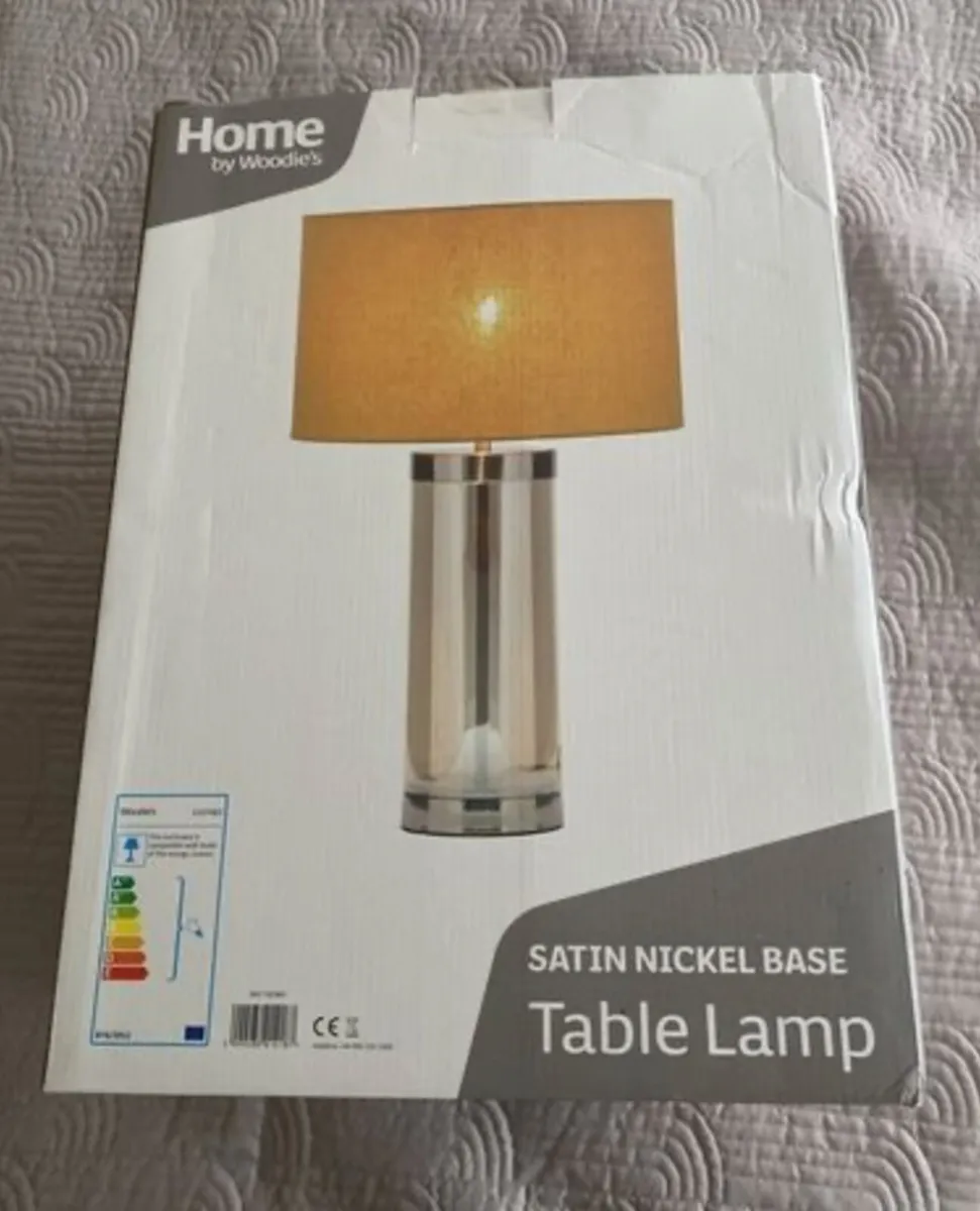 Lamp - Satin Nickel/Ochre- Woodies - Image 4