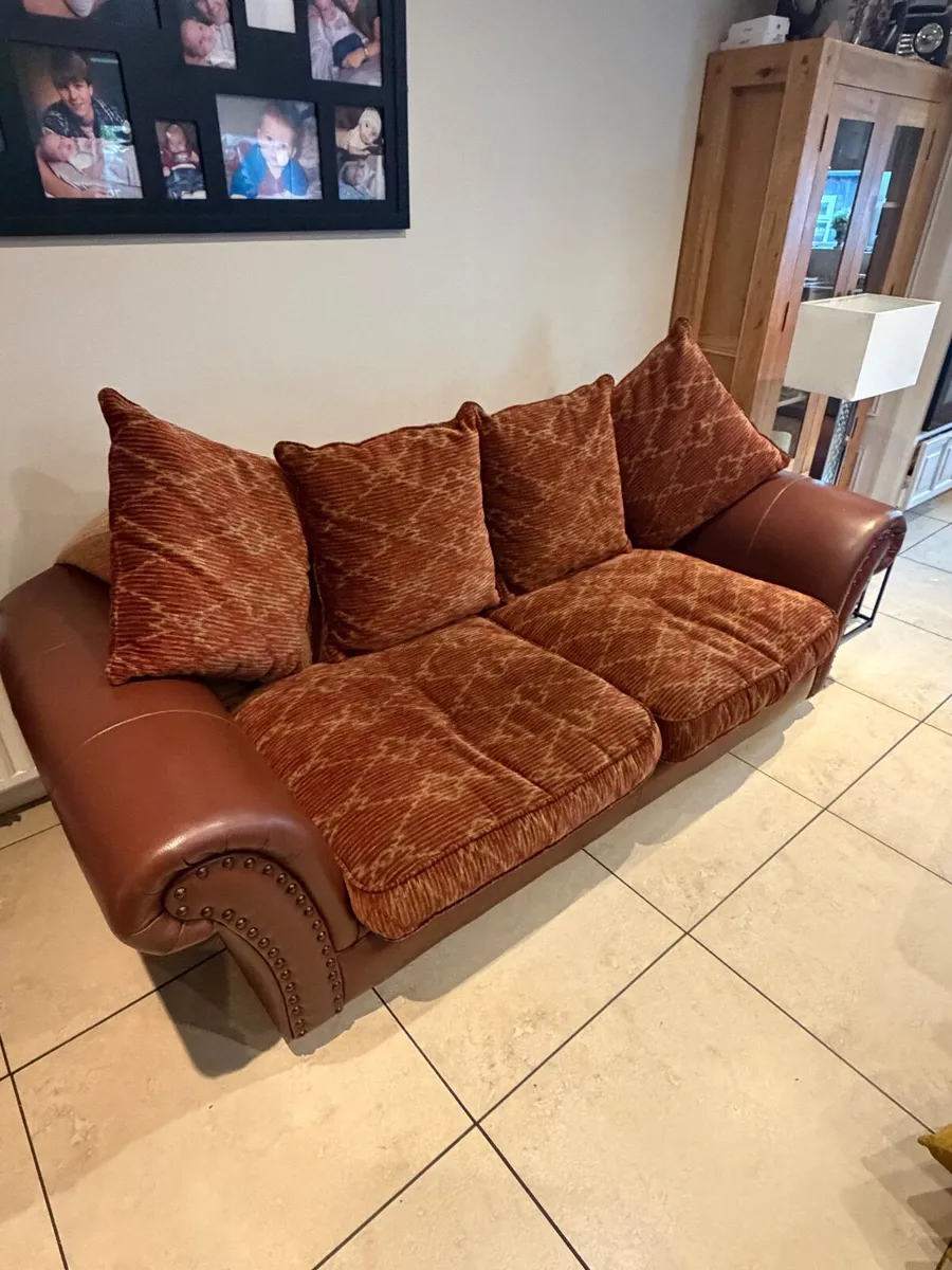 Suite of Furniture (3 Piece Sofa & 2 Arm Chairs) - Image 3