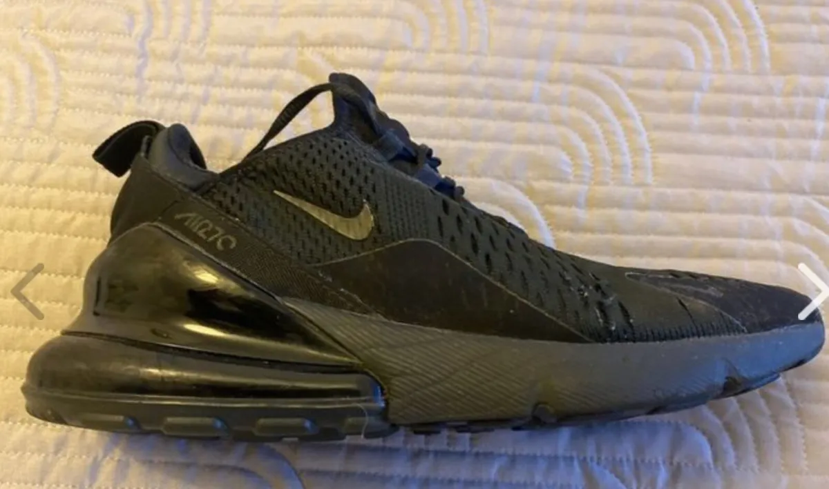 Nike 270 Black trainers Size 6.5 - Image 3