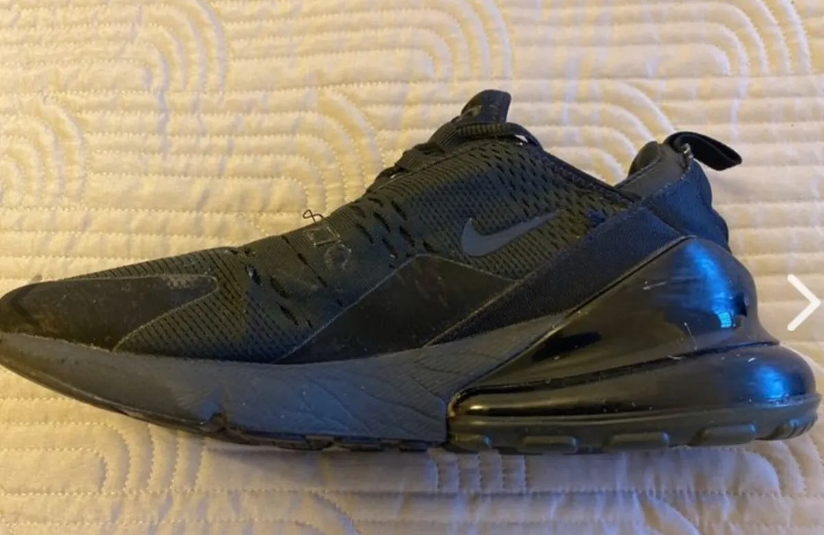 Nike 270 Black trainers Size 6.5 - Image 4