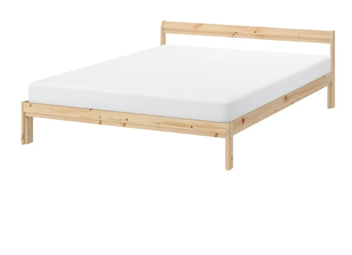 Like new - Ikea Wooden Bed Frame - Image 1