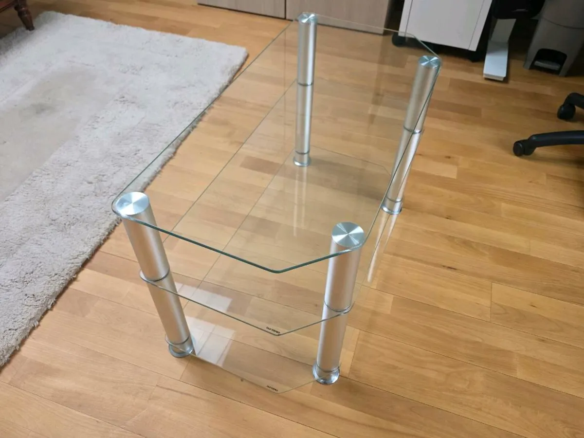 Glass TV Table - Image 1