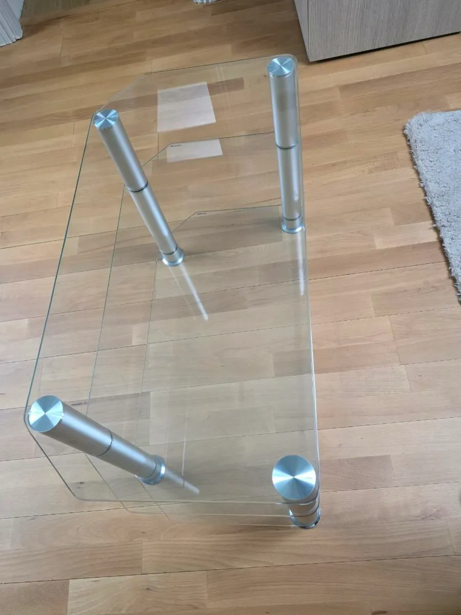 Glass TV Table - Image 2