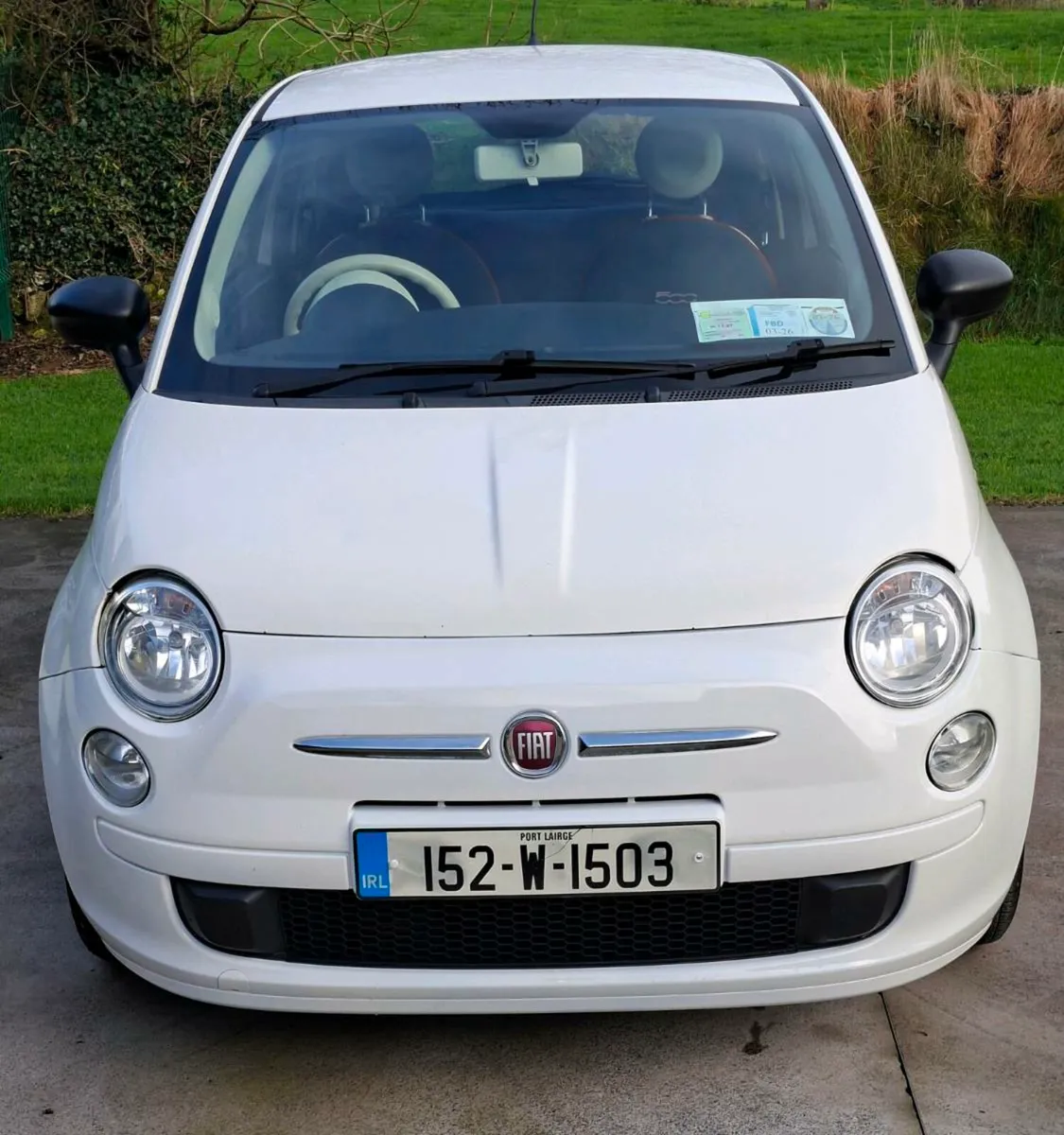1.2 Petrol 2015 Fiat 500 New 2 Year NCT and TAX - Image 2