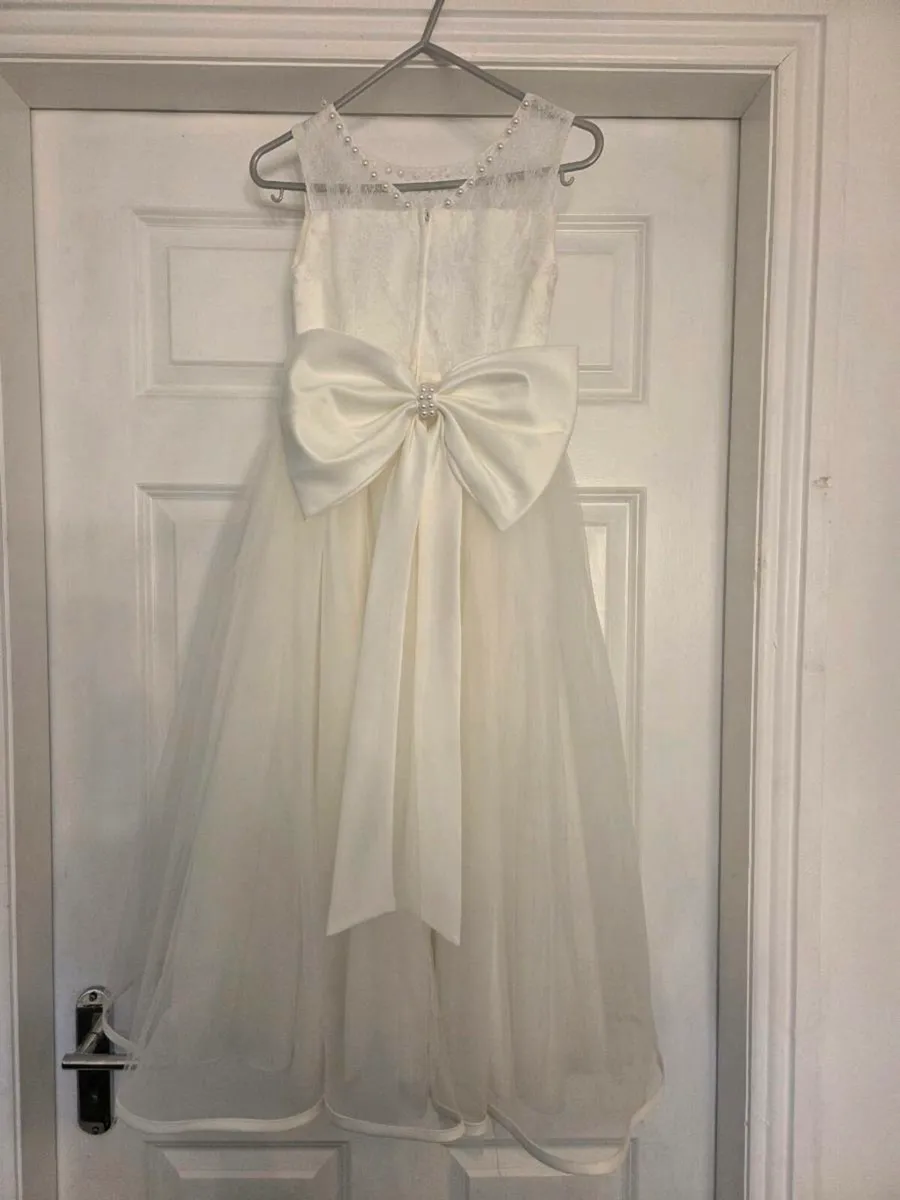 Communion dress and shoes - Image 1