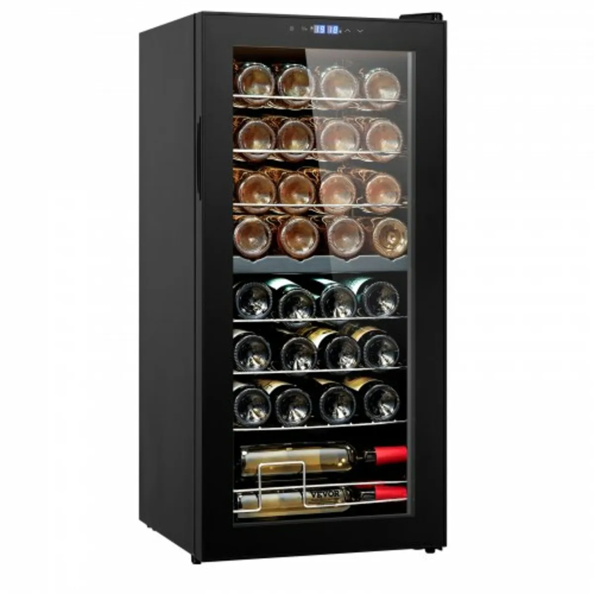 32-Bottle Wine Cooler, Dual Zone & Dual Temperatur - Image 2