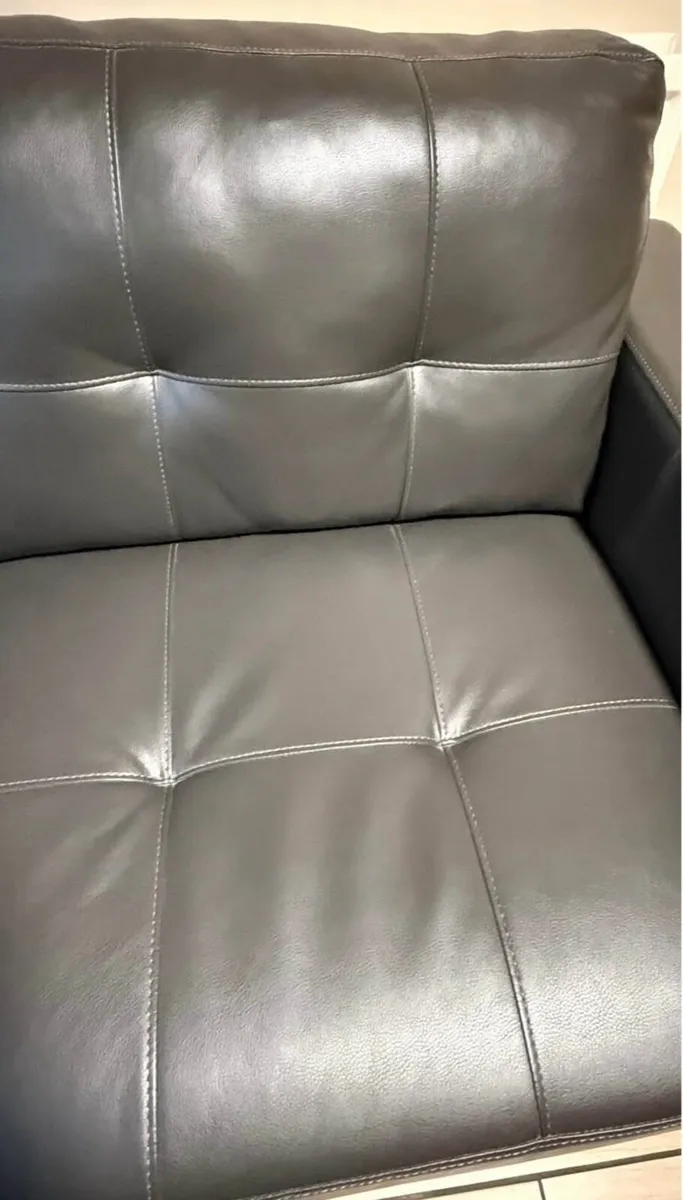 Chocolate Brown 2 Seater Couch-Excellent Condition - Image 4