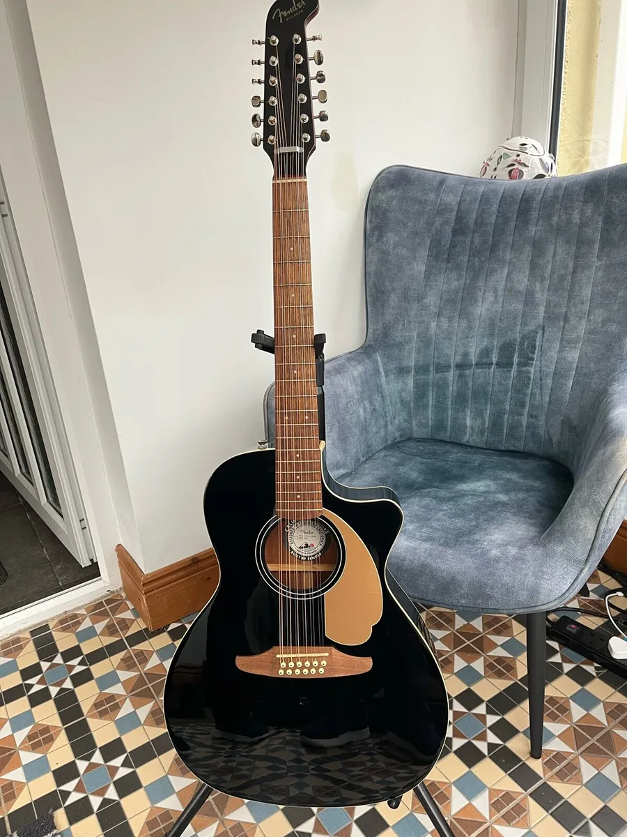 Fender Villager and Case - Image 2