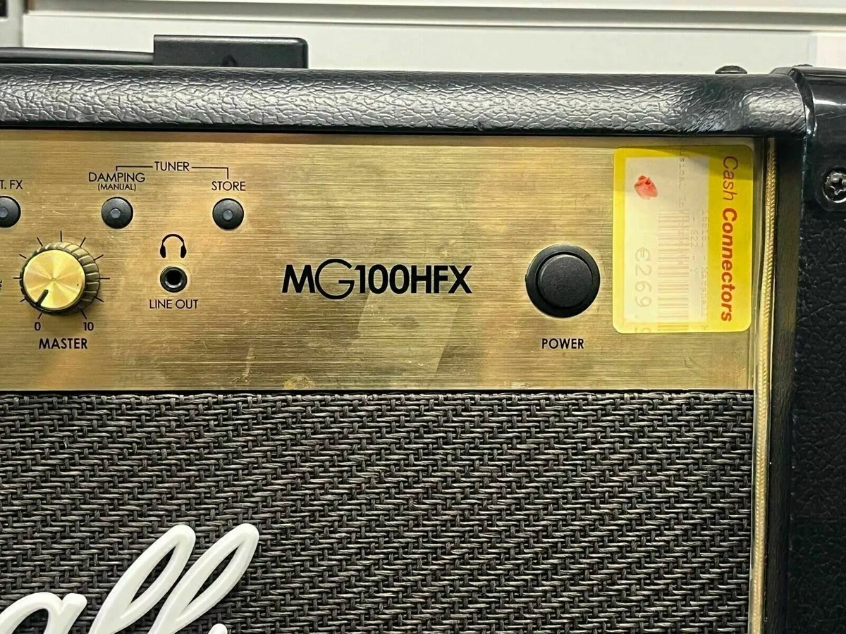 Marshall MG100HFX Amp - Image 4