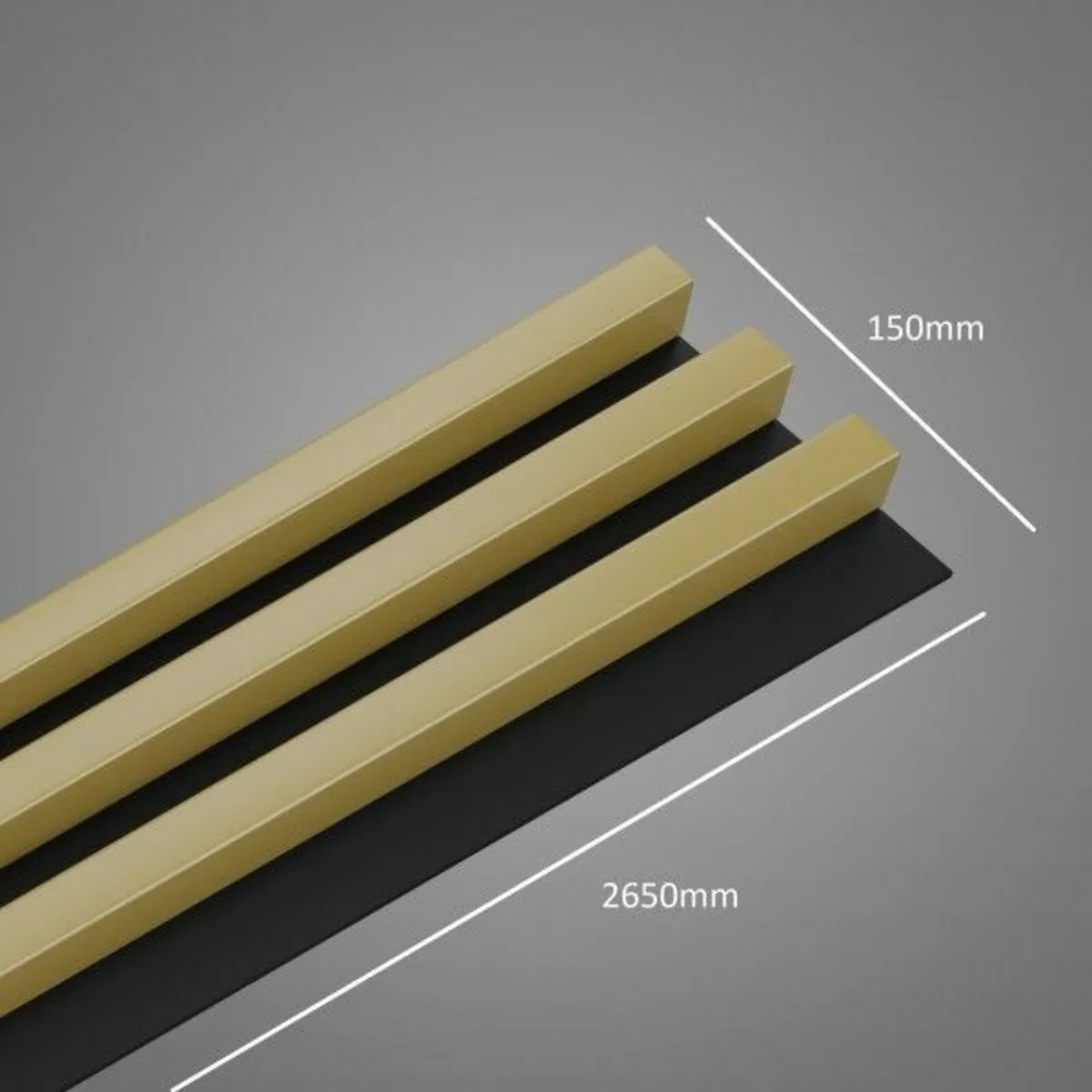 Decorative Lamellas On MDF Board Slim - Image 2