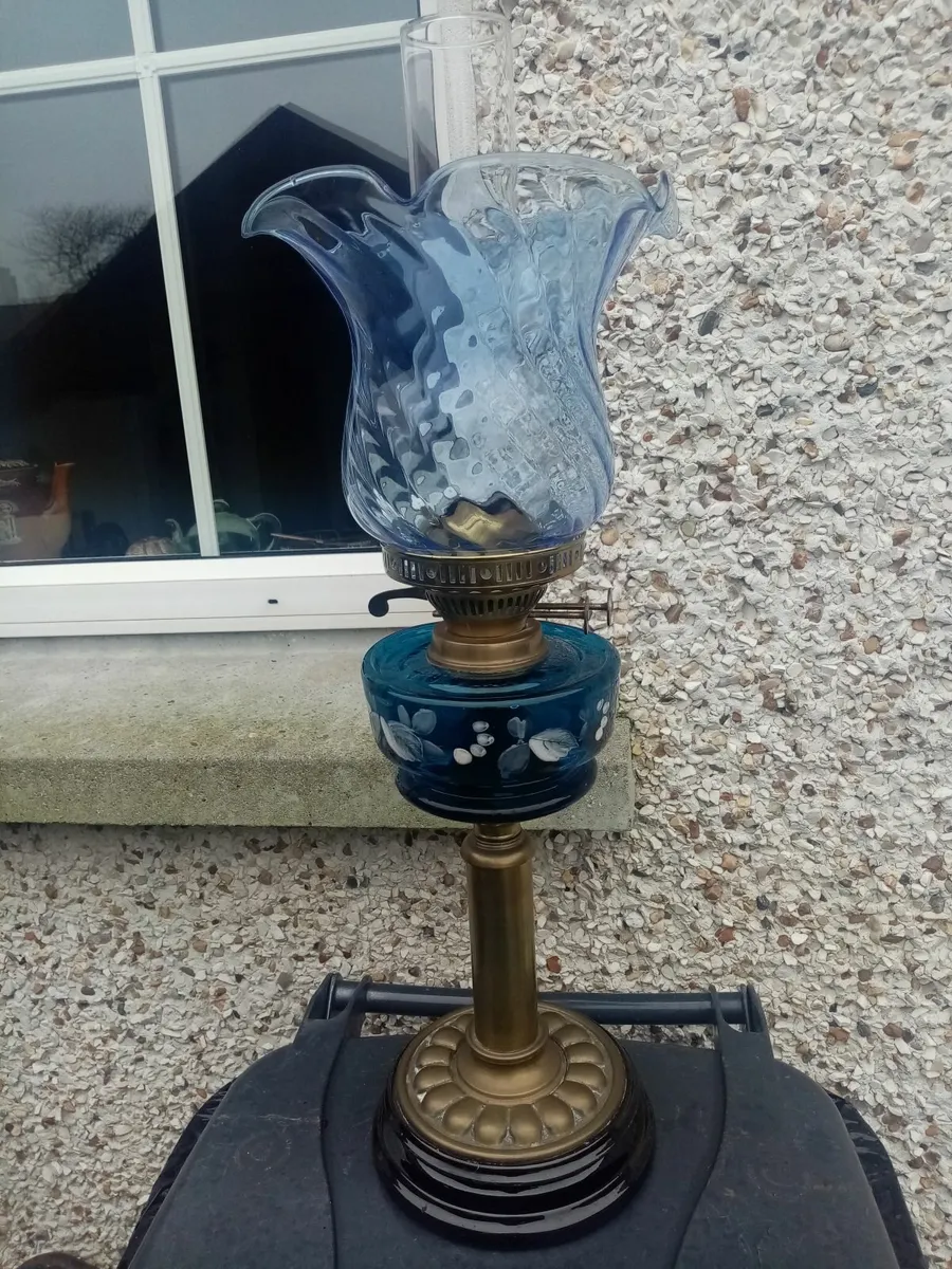 Vintage Oil Lamp - Image 1